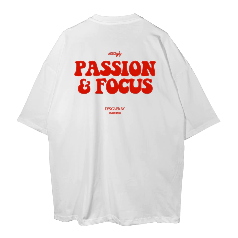 remera blanca focus